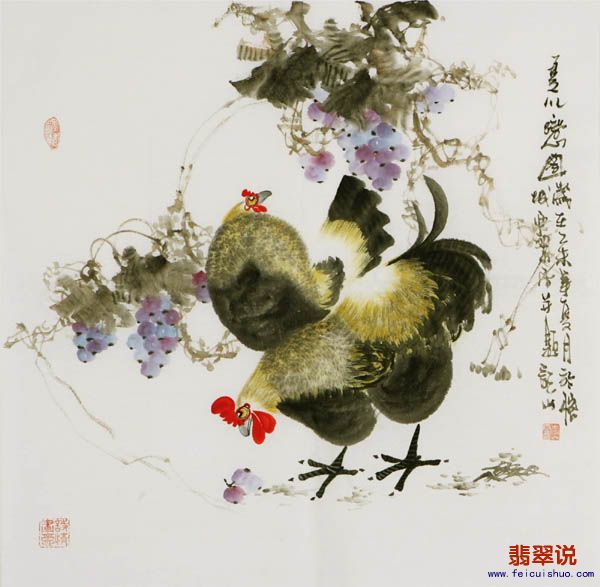李入云·四尺斗方写意花鸟57.jpg