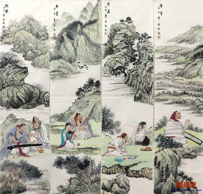 吕律彬人物四条屏28-9.jpg