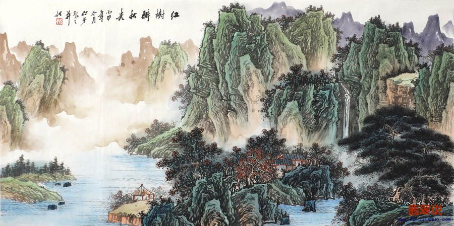 秦明芳四尺工笔山水24-1.jpg