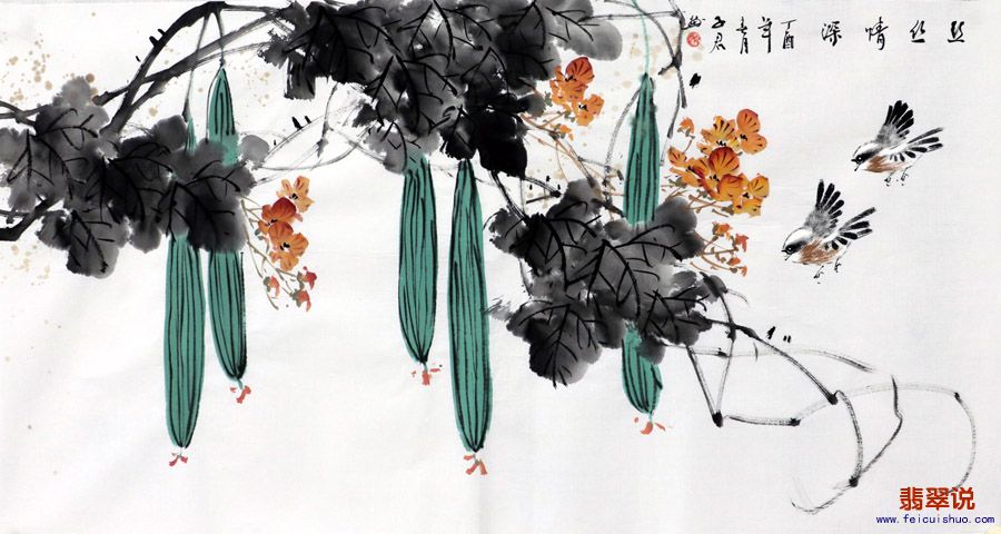 秦子君三尺小写意花鸟8-33.jpg