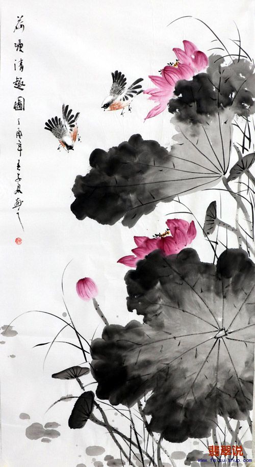 秦子君三尺小写意花鸟8-17.jpg